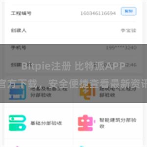 Bitpie注册 比特派APP官方下载，安全便捷查看最新资讯