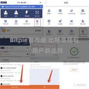 Bitpie官方版 比特派钱包：用户新选择