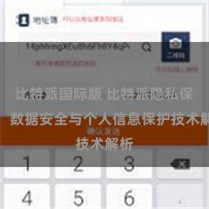 比特派国际版 比特派隐私保护：数据安全与个人信息保护技术解析