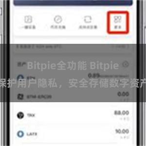 Bitpie全功能 Bitpie保护用户隐私，安全存储数字资产
