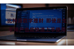 比特派数字理财  即使是生手用户也能快速上手使用