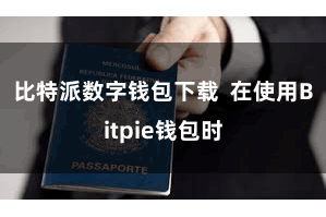 比特派数字钱包下载  在使用Bitpie钱包时